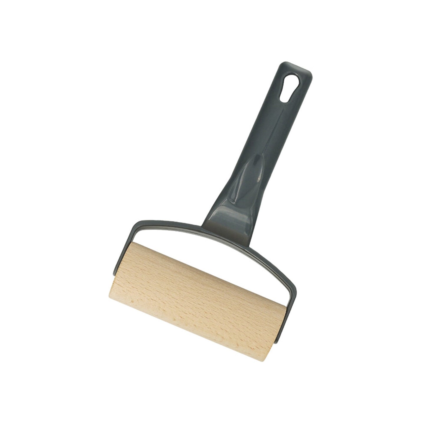 Michelino Teigroller 11x19 cm kompaktes Nudelholz fuer Pizza Kekse und Teig