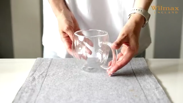 Wilmax Doppelwandige Tasse 500 ml 6er-Set Transparent – Anwendungs- oder Detailansicht; Lieferumfang: 6 Stück