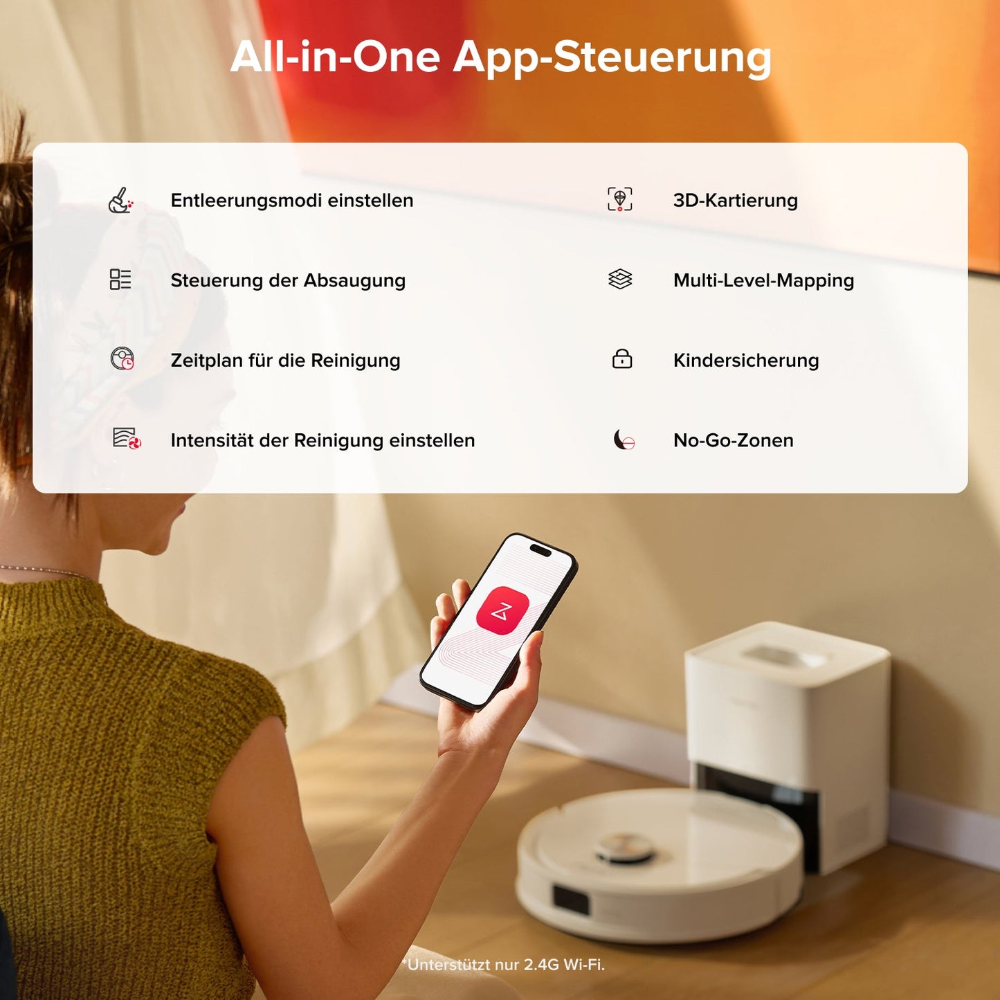 Roborock Q10 S5+ Set hält Hartböden und Teppiche im Alltag zuverlässig sauber