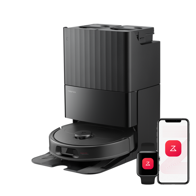 Roborock QV 35A Standard – Saug- und Wischroboter mit Multifunktionsdock | 8.000 Pa | ohne Zubehör-Set