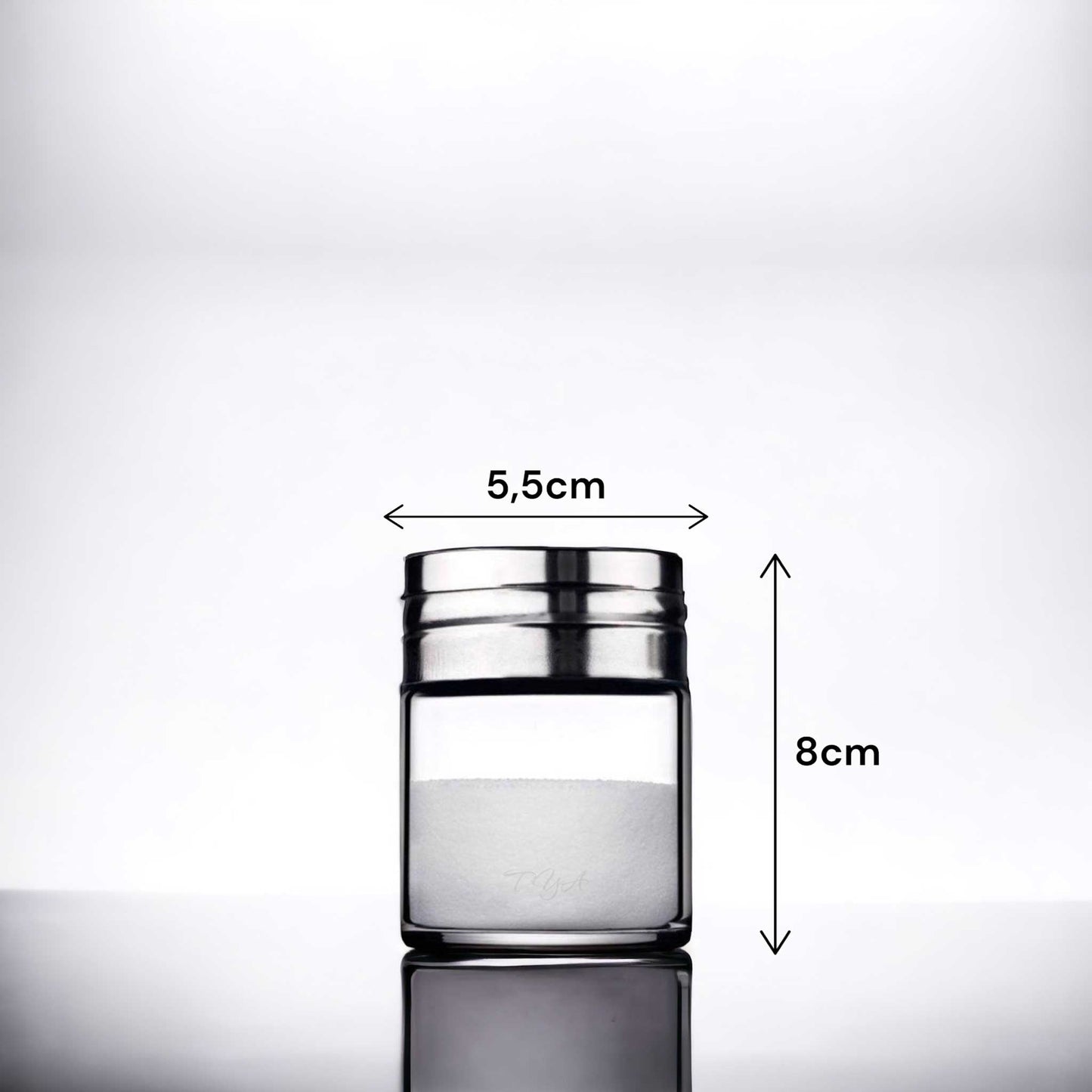 HELDENA Basic Salz- & Pfefferstreuer 110 ml – 2er Set aus Glas