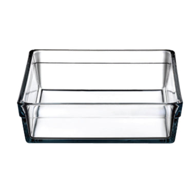 HELDENA Borcam quadratische Auflaufform 2400 ml, 24 × 23,6 cm