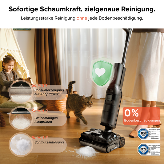 F25 ACE Pro JetFoaming Schaum direkt auf Walze schaumaktiviert