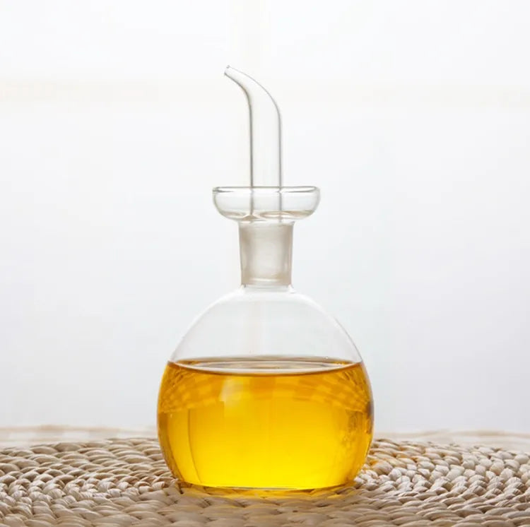 Wilmax Ölflasche 500 ml Transparent Glas – Anwendungs- oder Detailansicht; Lieferumfang: 1 Stück