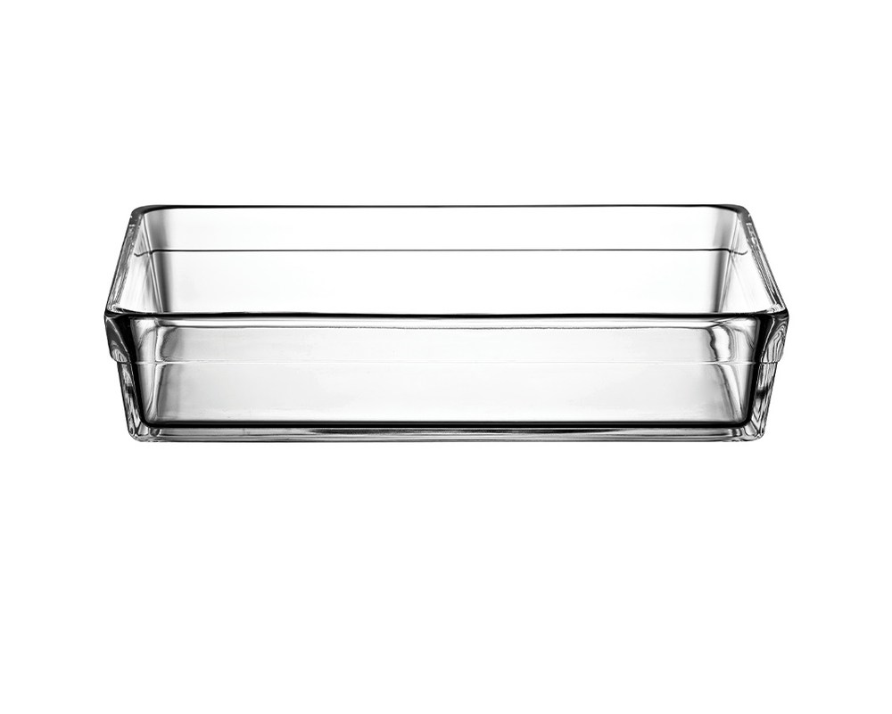 HELDENA Glas-Auflaufform rechteckig 2500 ml, 28,7 × 19,7 cm