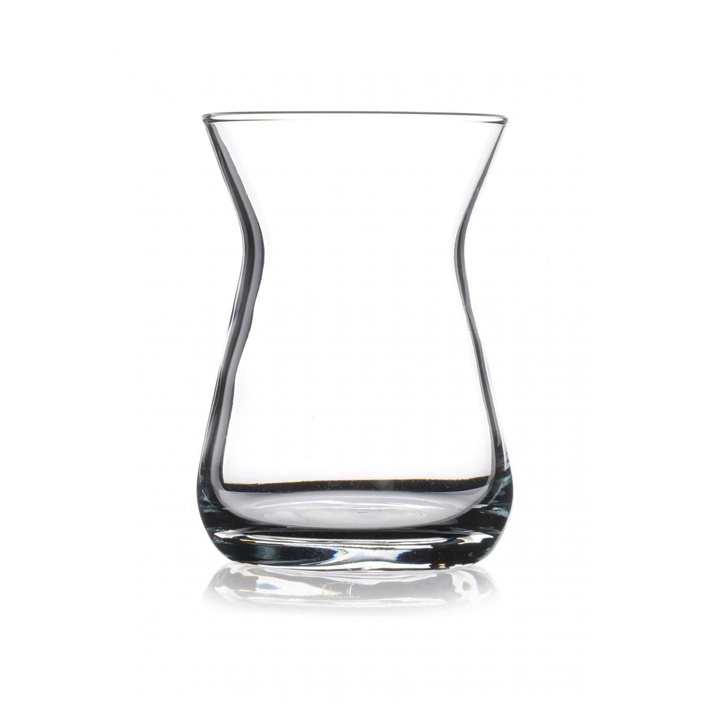 Pasabahce Irem Teeglas Seitenansicht 132 ml klares Glas türkisches Teeservice