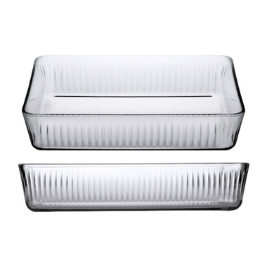 HELDENA Borcam rechteckige Auflaufform 3000 ml, 31,8 × 21,5 cm
