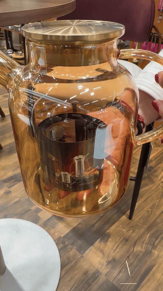 Wilmax Teekanne 1600 ml Gold – Produktdetail – HELDENA