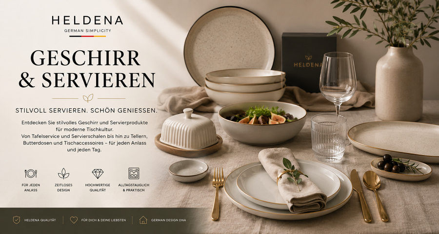 Geschirr & Servieren