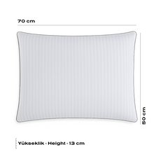 HELDENA Oppo Kopfkissen 70 x 50 cm in Daunenoptik, Produktansicht