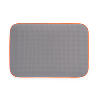 Carbon Visco Hochkissen 60 x 40 cm mit hoher Visco-Kontur, Seitenansicht