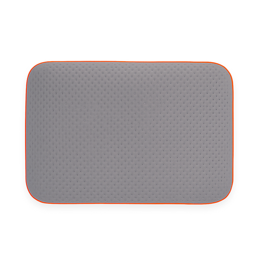 Carbon Visco Hochkissen 60 x 40 cm mit hoher Visco-Kontur, Seitenansicht