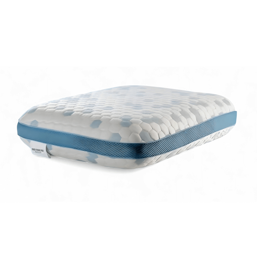 HELDENA Cooler Visco Hochkissen 60 x 40 cm, Nackenstützkissen mit Funktionsbezug, Produktansicht