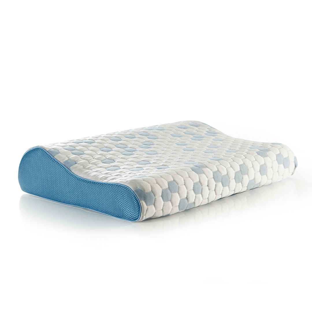 HELDENA Cooler Visco Nackenstützkissen 60 × 40 cm – Oberflächenansicht