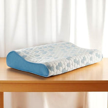 HELDENA Cooler Visco Nackenstützkissen 60 × 40 cm – Oberflächenansicht