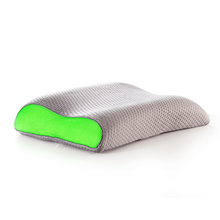 HELDENA Carbon Visco Doppel-Nackenstützkissen 60 x 40 cm mit ergonomischem Design