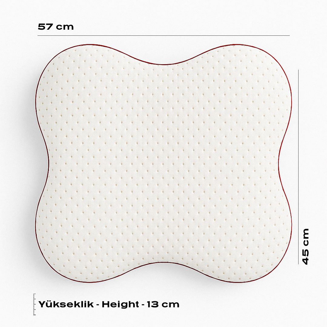 Pro Visco Formkissen 55 x 35 cm, Ansicht der Form