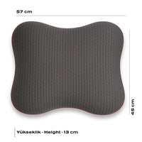 Carbon Visco Formkissen 57 x 45 cm in Weiß, Detailansicht