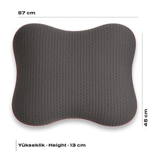 Carbon Visco Formkissen 57 x 45 cm in Weiß, Detailansicht