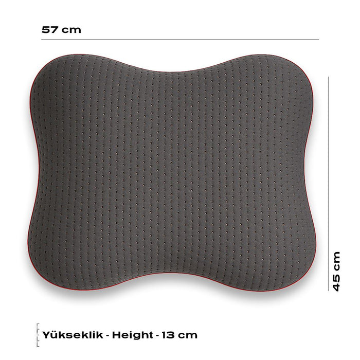 Carbon Visco Formkissen 57 x 45 cm in Weiß, Detailansicht