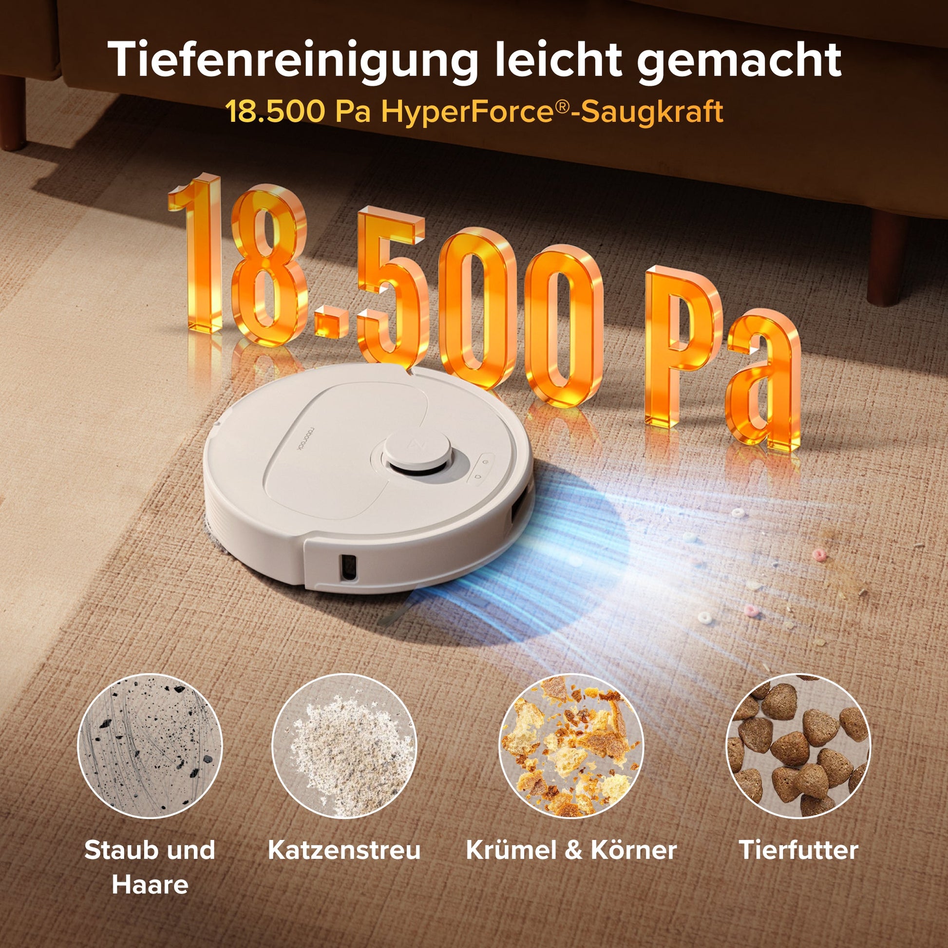 Roborock Qrevo S Pro hält Hartböden und Teppiche im Alltag zuverlässig sauber