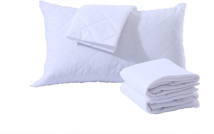 HELDENA Kissenschutz 2er-Set – Baumwolle mit Membran, 50×70 cm