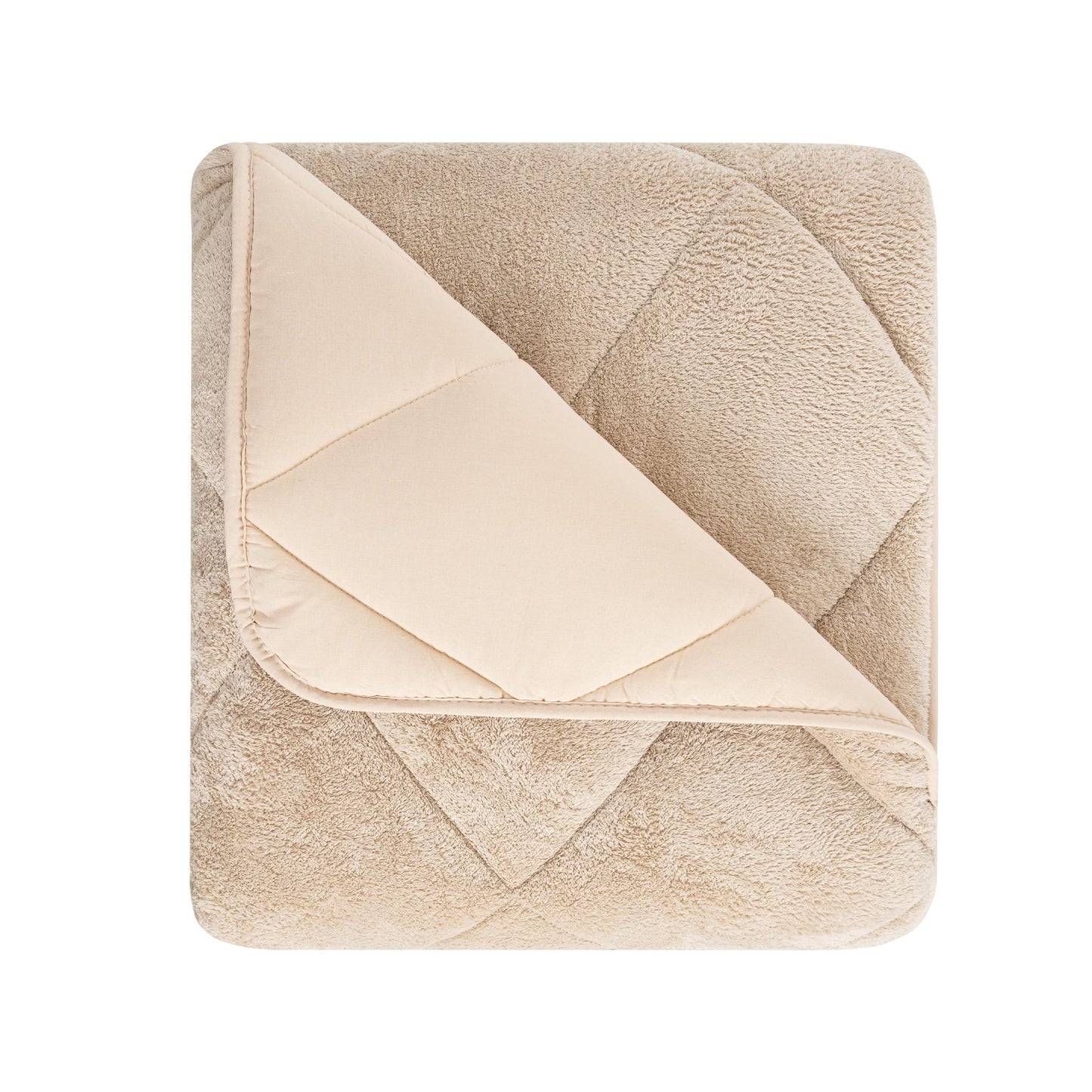 Wellsoft Bettdecke Beige 220x240 Ganzjahr Pflegeetikett Schlafzimmer
