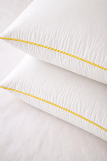 HELDENA Nano-Gel Kissen 2er-Set – 50×70 cm mit Paspelierung
