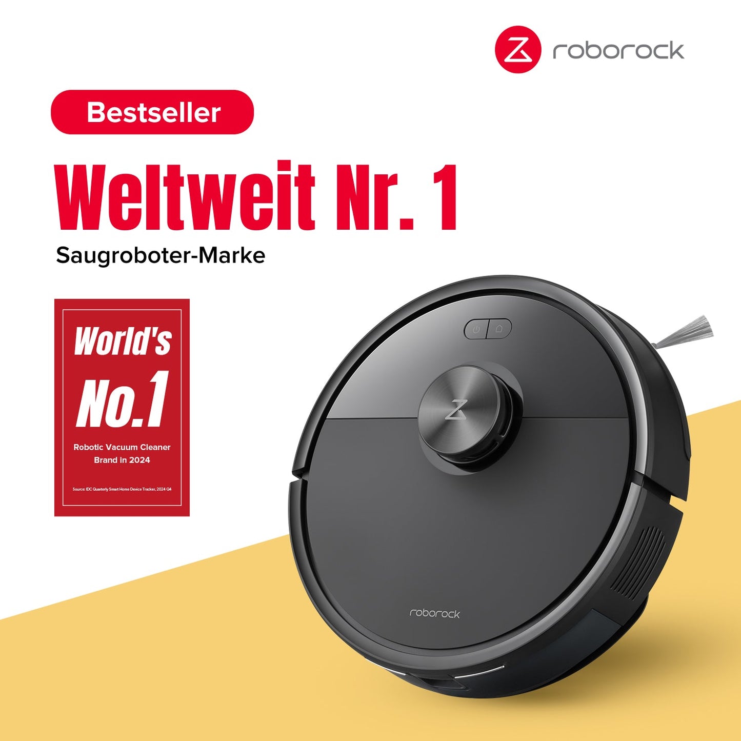 Roborock Q7 M5 Set Saug- und Wischroboter mit 2 Wischtüchern – 10.000 Pa