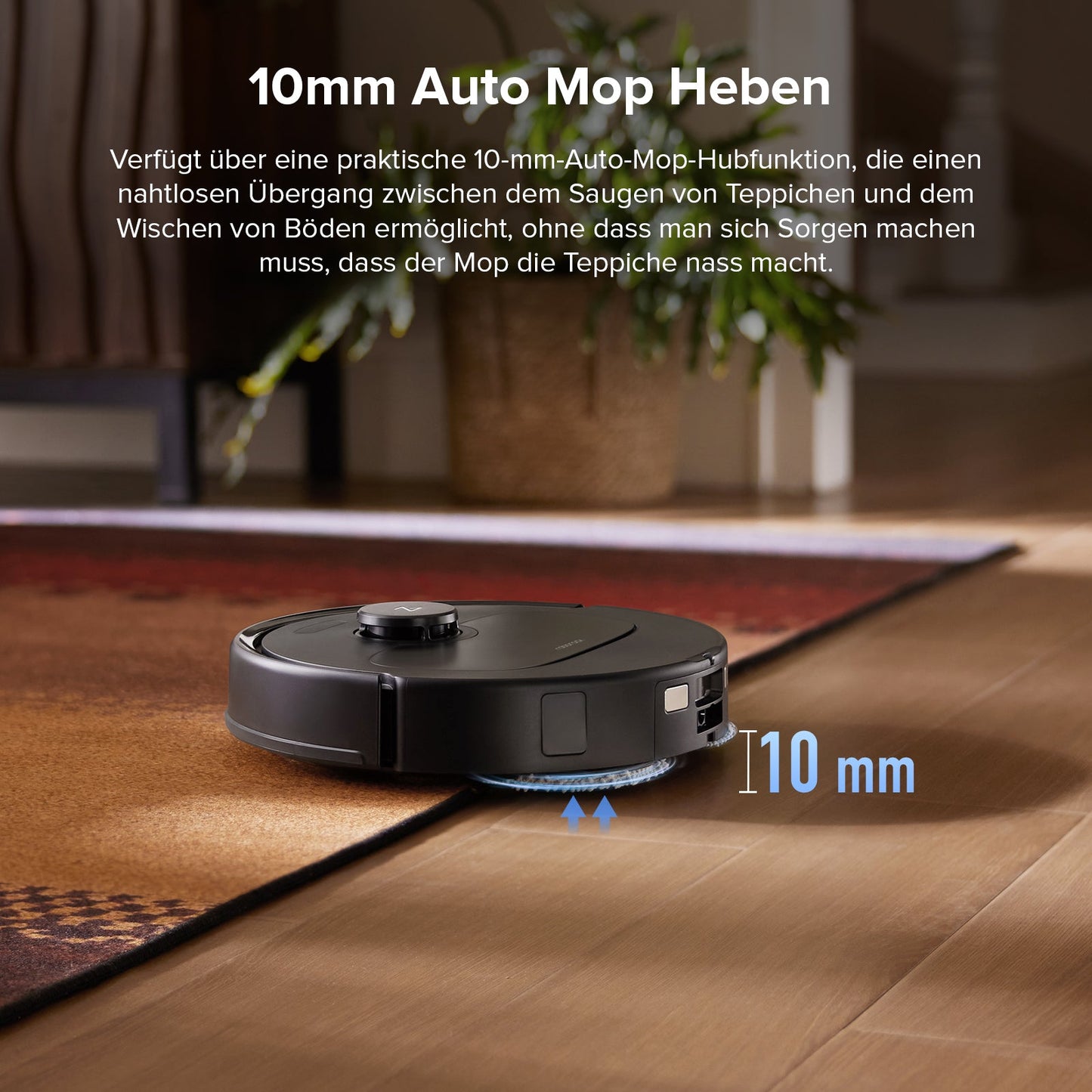 Roborock QV 35S Set Saugroboter mit Multifunktionsdock – 12.000 Pa | Warmlufttrocknung | HELDENA