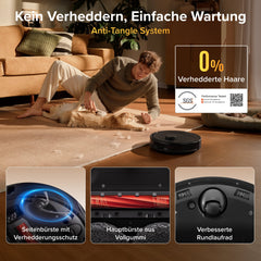 Roborock Qrevo S Pro Saugroboter mit Wischfunktion und LiDAR-Navigation