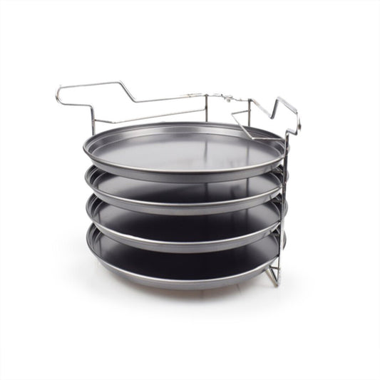 Michelino Pizzaback-Set 5-teilig mit Backblech und Zubehör für Pizza zuhause