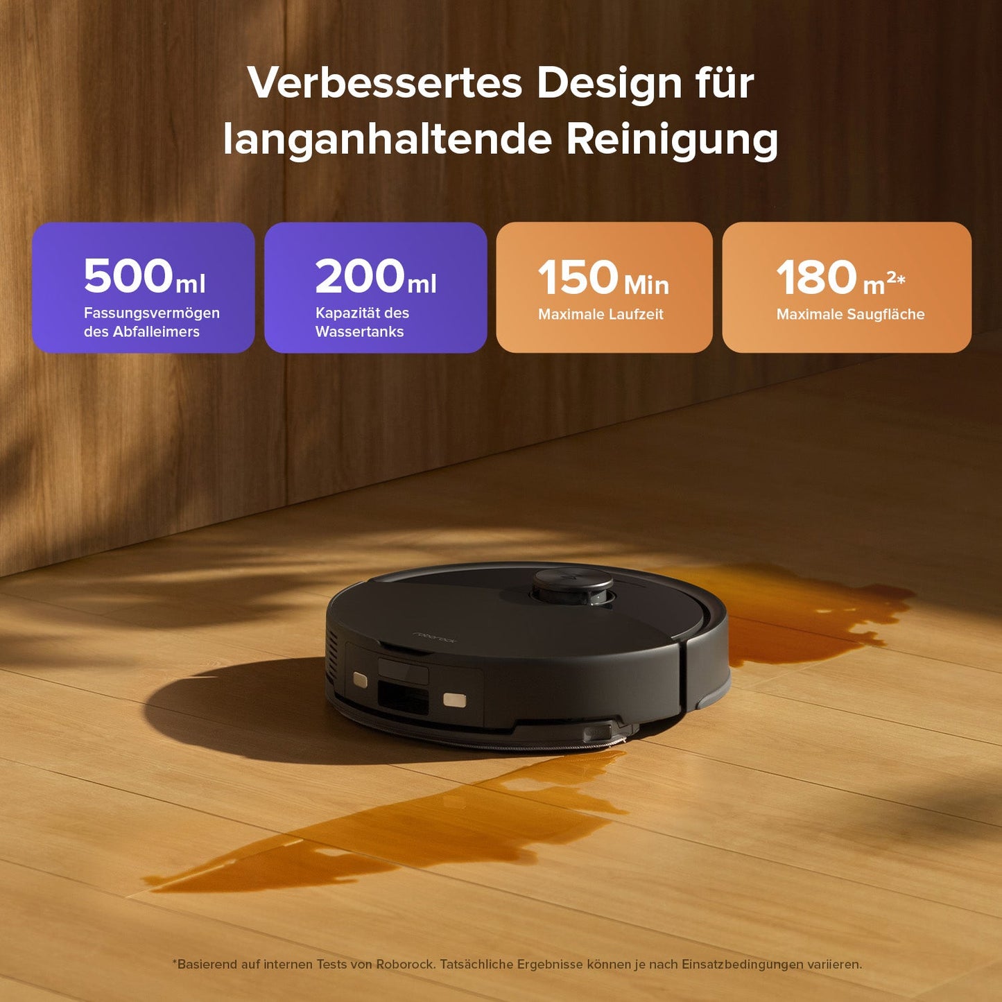 Roborock Q10 S5 Set Absaugstation entleert automatisch Staubbehälter