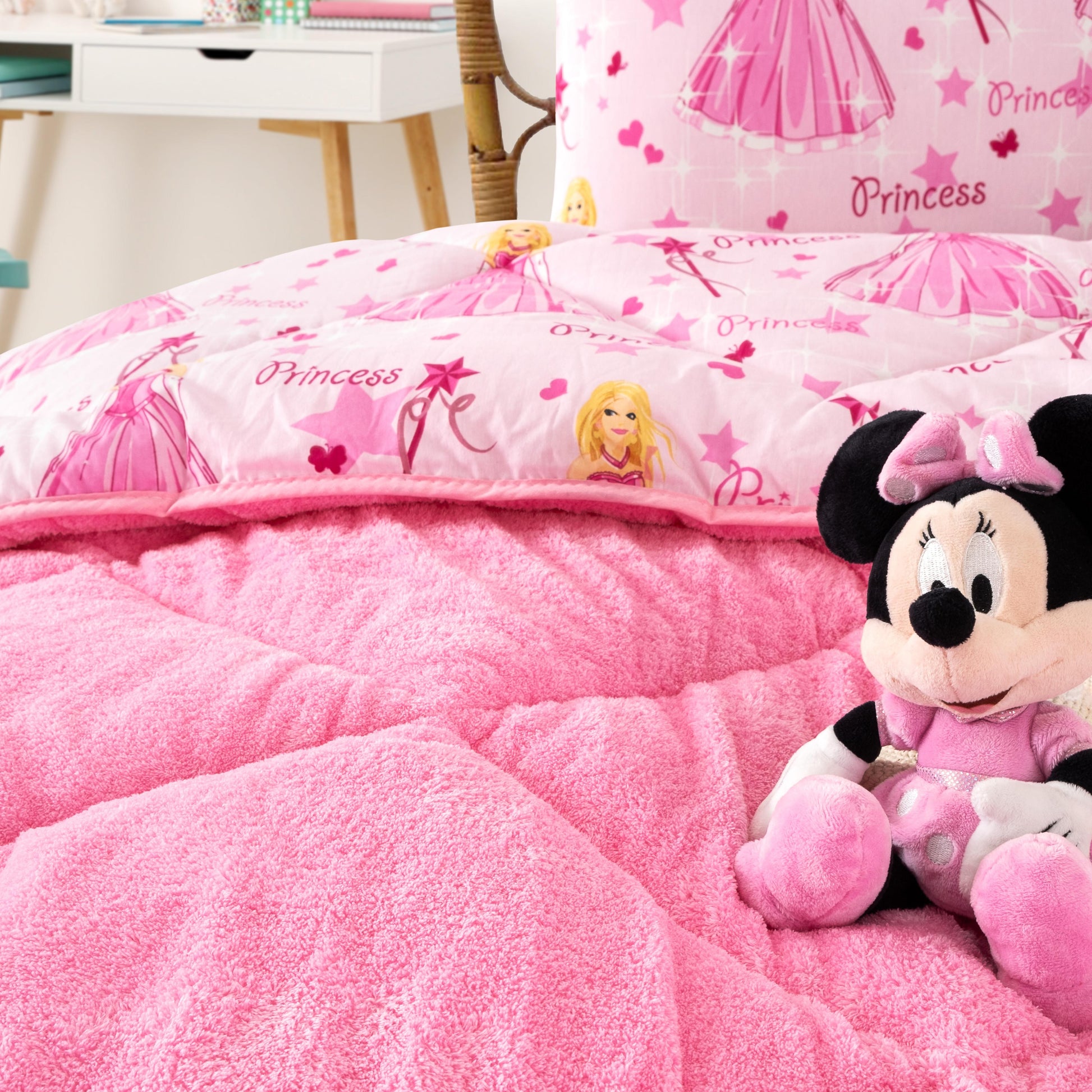 Prinzessin Wellsoft Schlafset 135x200 und 155x220 cm mit Laken und Kissenbezug