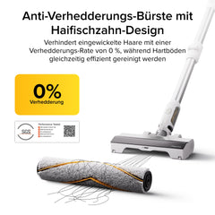 Roborock H60 wechselbarer Akku für unterbrechungsfreies Saugen