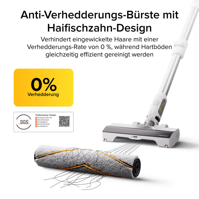 Roborock H60 wechselbarer Akku für unterbrechungsfreies Saugen