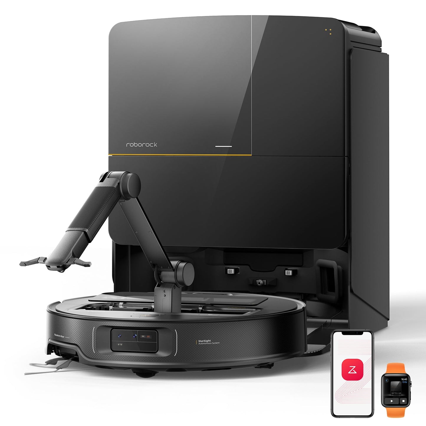 Roborock Saros Z70 Saug- und Wischroboter mit OmniGrip-Arm – 22.000 Pa
