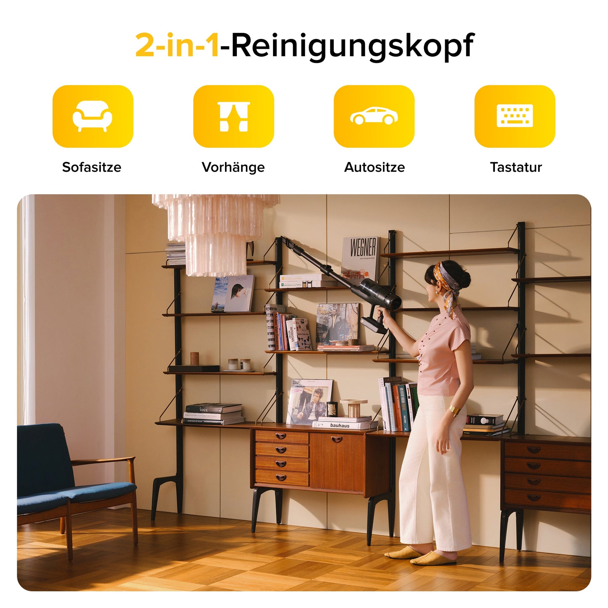 Roborock H60 Ultra Zubehör und Bodendüse für Hartboden Teppich und Möbel