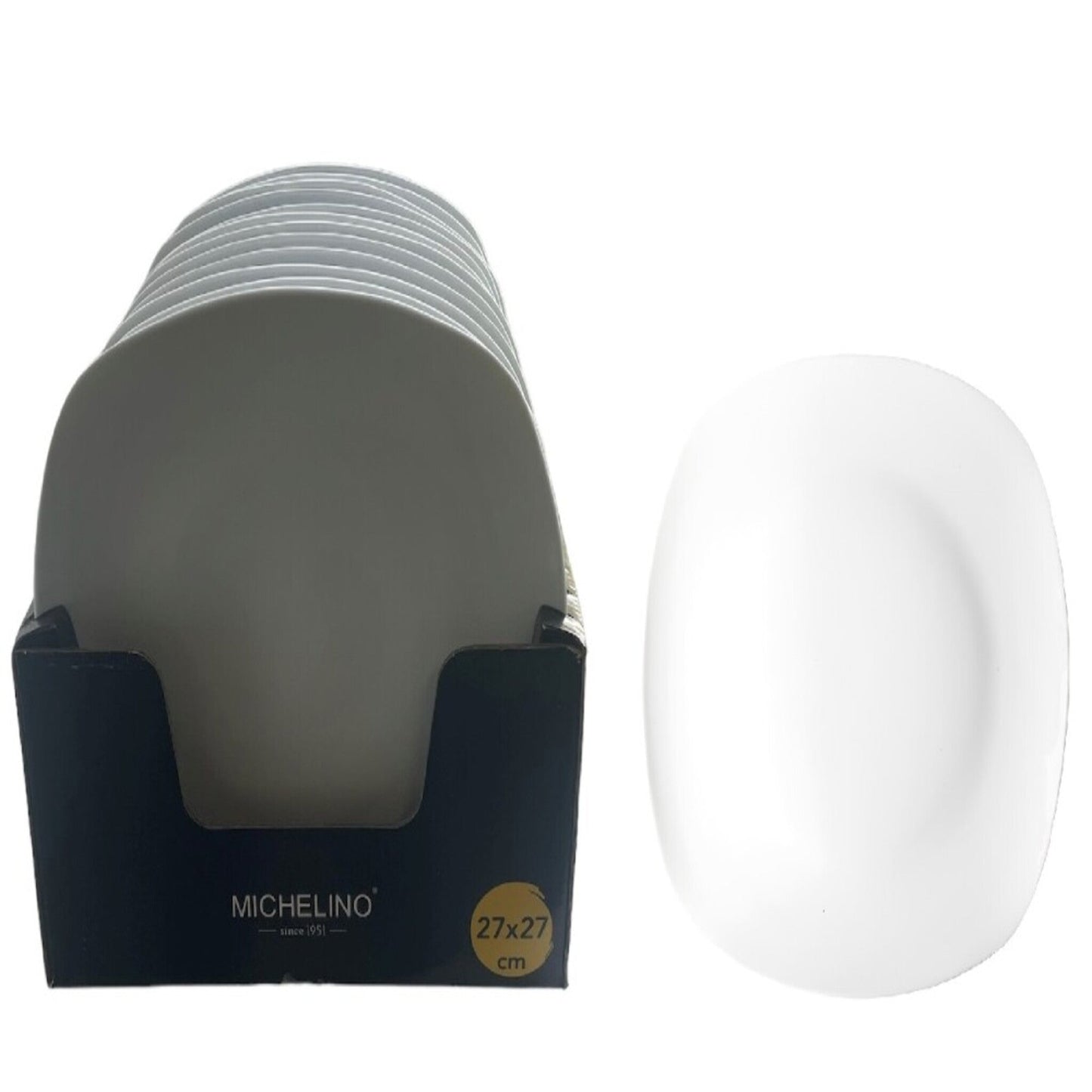 Michelino Leonie Teller eckig Ø 20-23- 27 cm