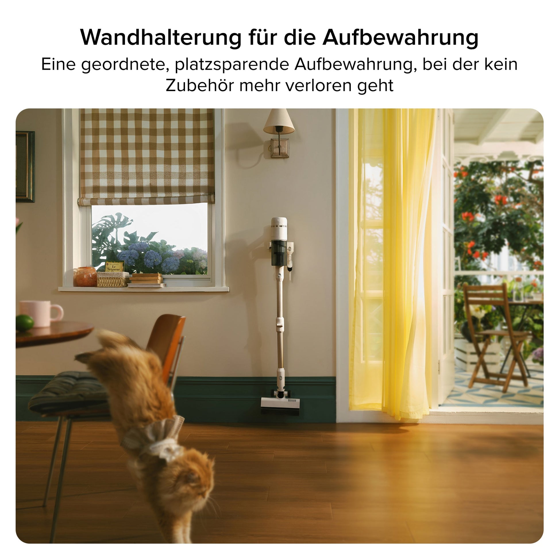 Roborock H60 kompakter Akku-Staubsauger mit Ladestation für moderne Haushalte