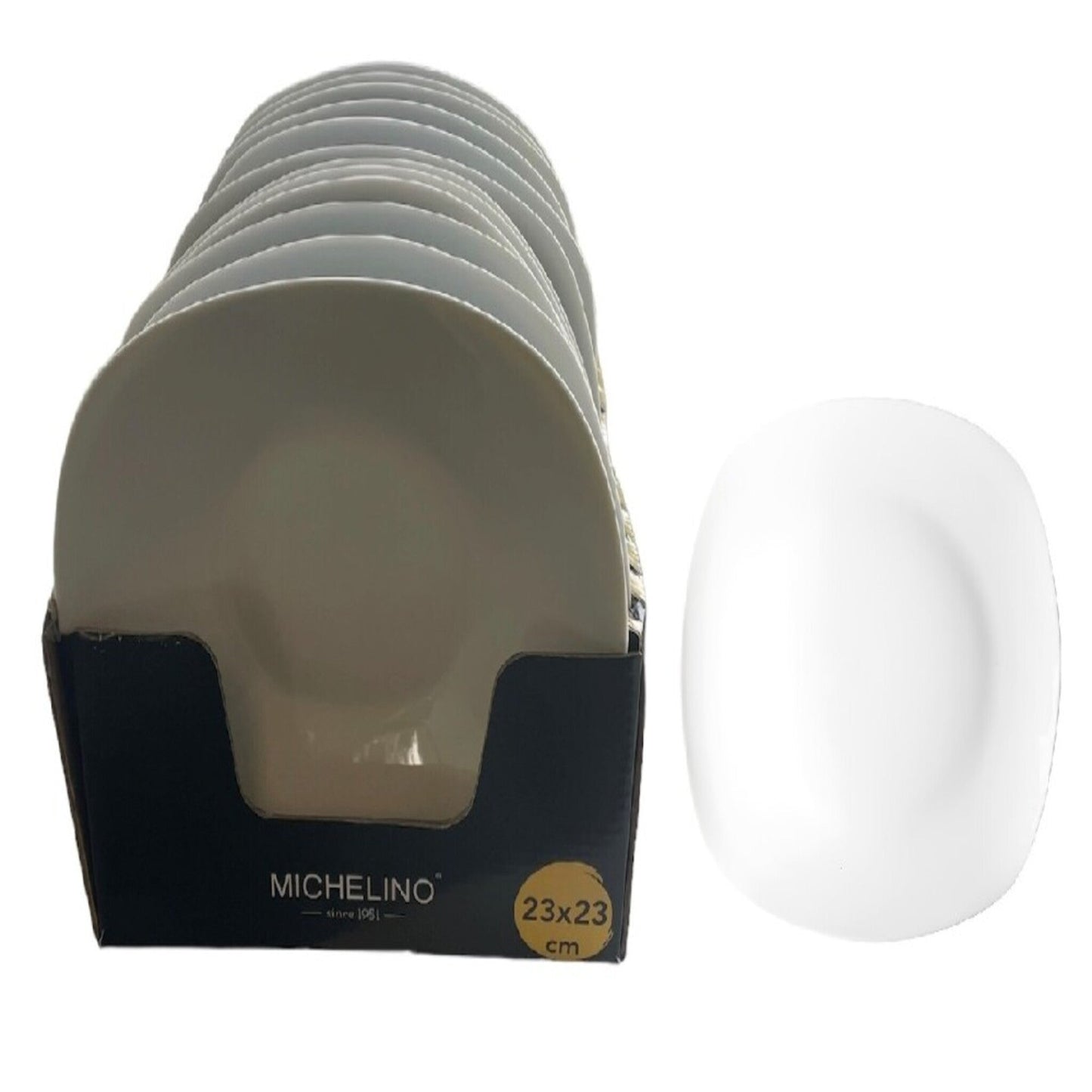 Michelino Leonie Teller eckig Ø 20-23- 27 cm