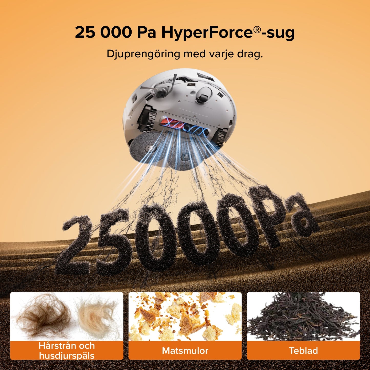 Roborock Qrevo Edge 2 Saug- & Wischroboter – 25.000 Pa | FlexiArm | 80°C Moppwäsche | HELDENA