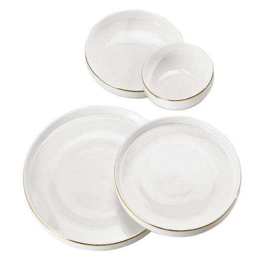 Schäfer Ess-Service 24-tlg. rund