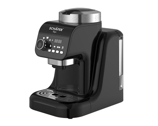 Schäfer Türkische Kaffeemaschine Schwarz automatische Mokka Maschine für türkischen Kaffee und moderne Küchen