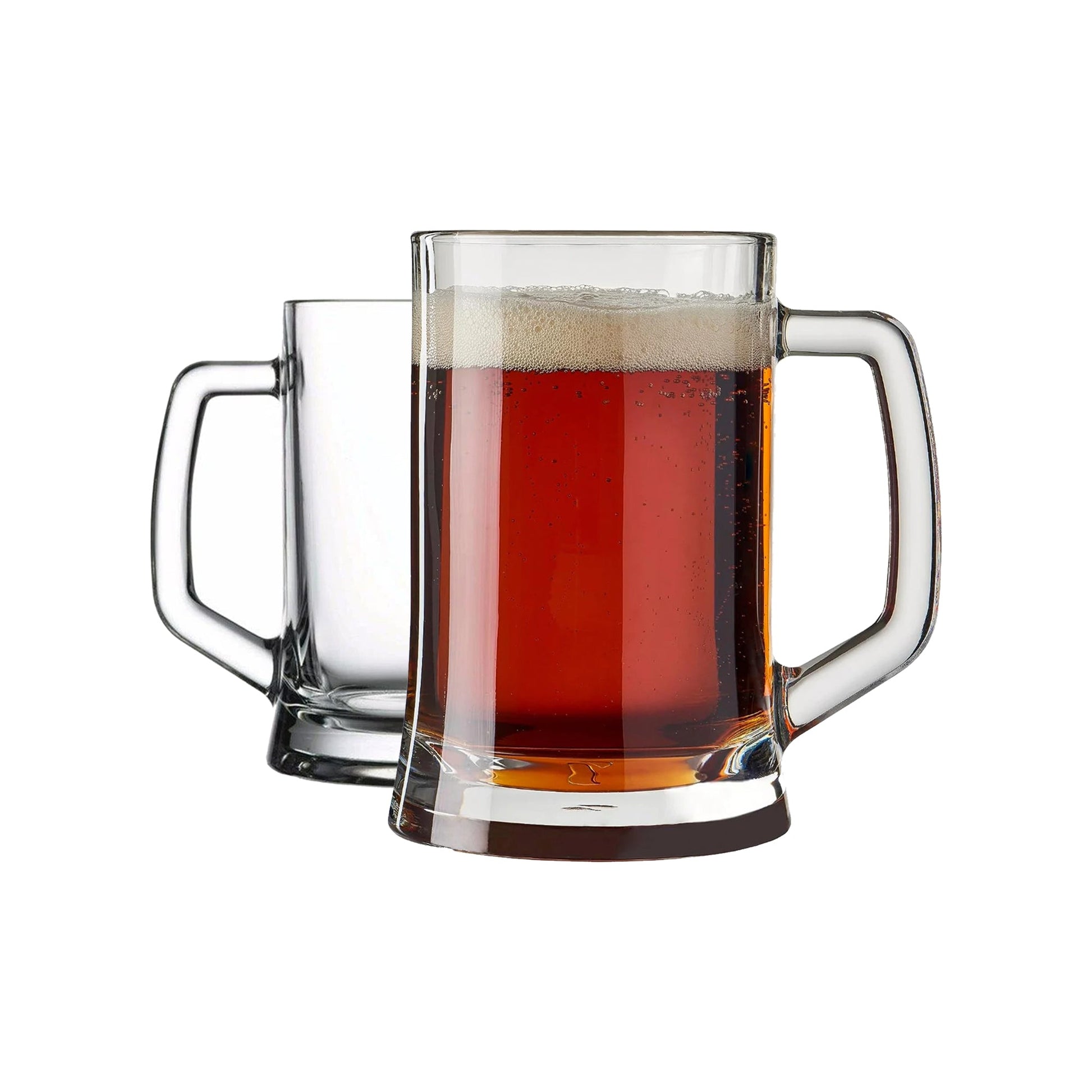 Pasabahce Biersiedel 660 ml im 2er Set mit klassischem Pub Design
