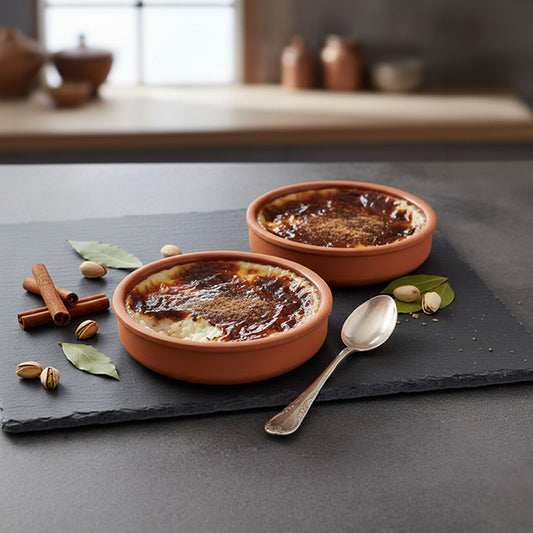 Terrakotta Mini Tontöpfe 6 Stück für Tapas Dips Beilagen und Desserts