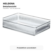 HELDENA Glas-Auflaufform 3000 ml – Detailansicht des Originalprodukts