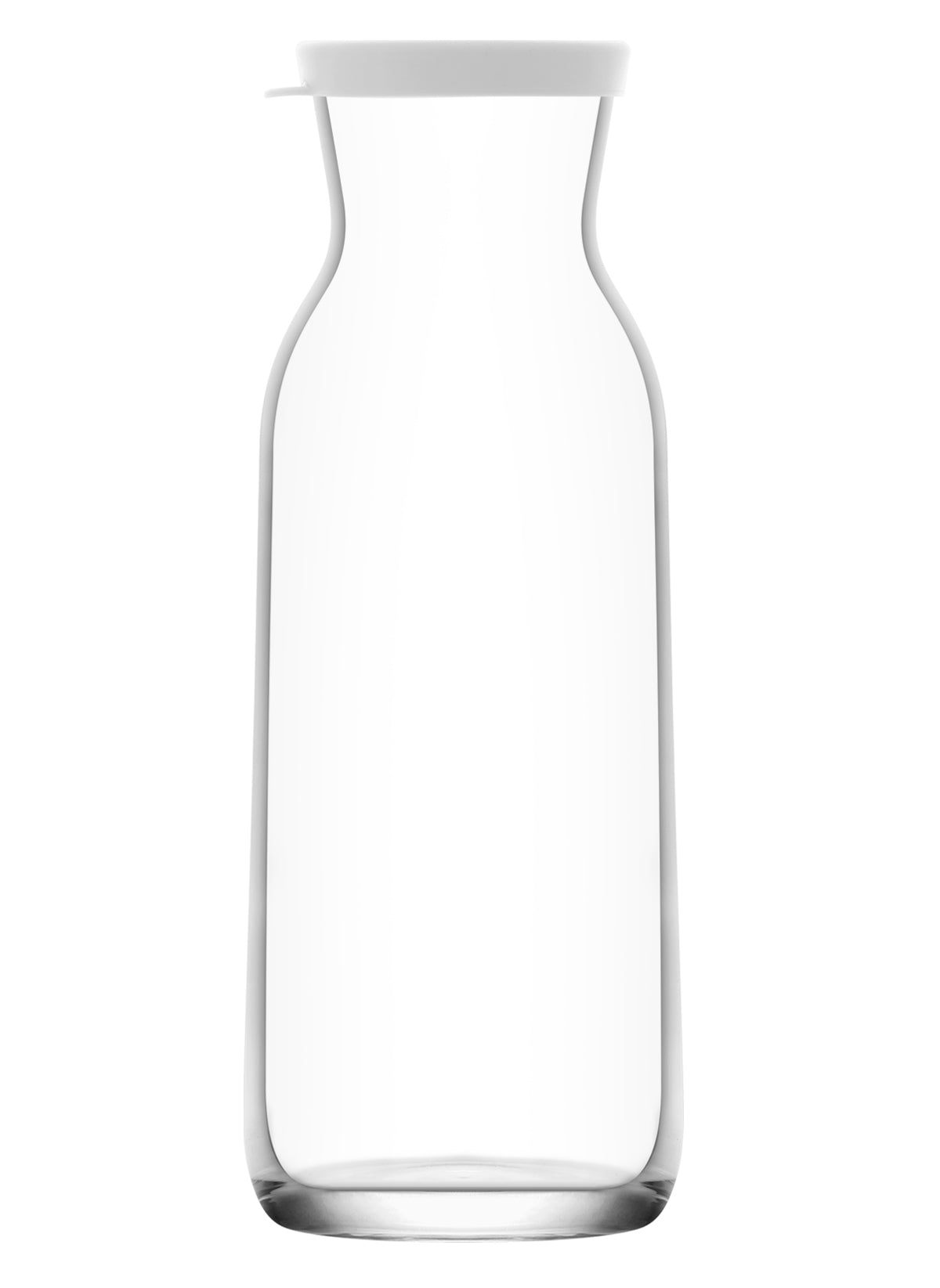 LAV Fonte Karaffe 1200 ml klares Glas für Wasser Wein und Saft