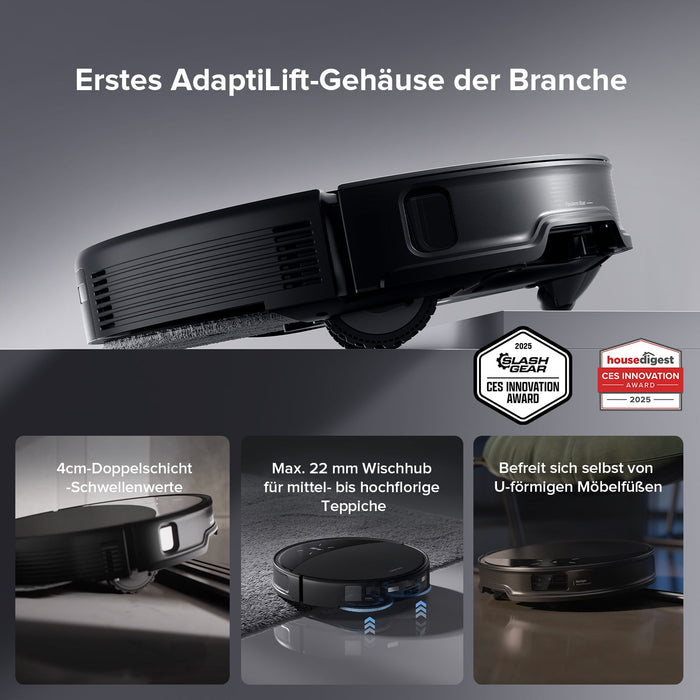 VibraRise 4.0 Wischmopps des Saros 10R rotierend auf Fliesenboden