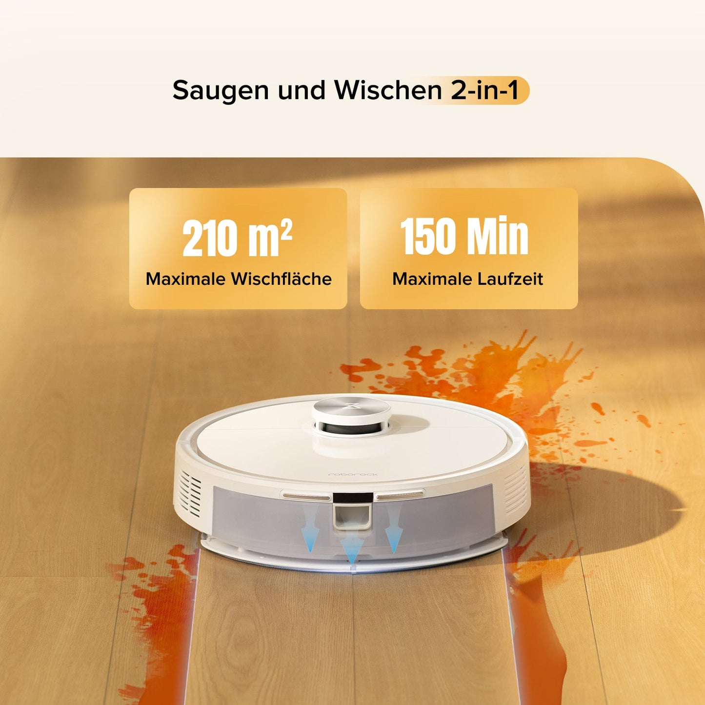 Roborock Q7 M5 Saug- und Wischroboter mit LiDAR-Navigation – 10.000 Pa